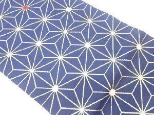 麻の葉模様織出し名古屋帯